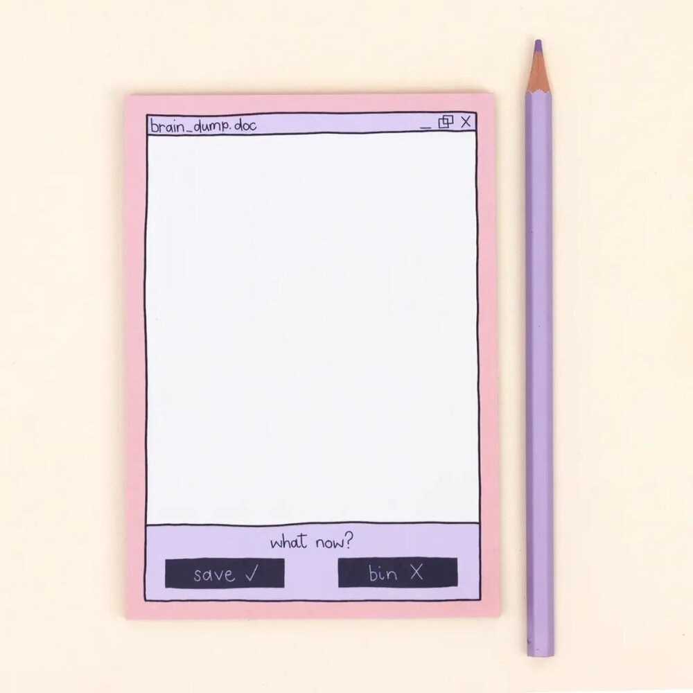($8) Notepad - Brain Dump - Picture 3 of 4